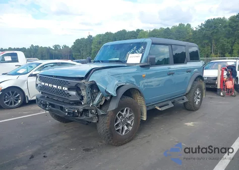 2023 Ford Bronco Badlands from USA, damaged, VIN 1FMEE5DP2PLB61028